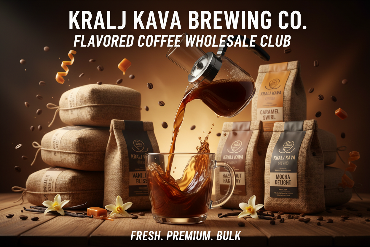 Kralj Kava Brewing Co. flavored coffee wholesale club