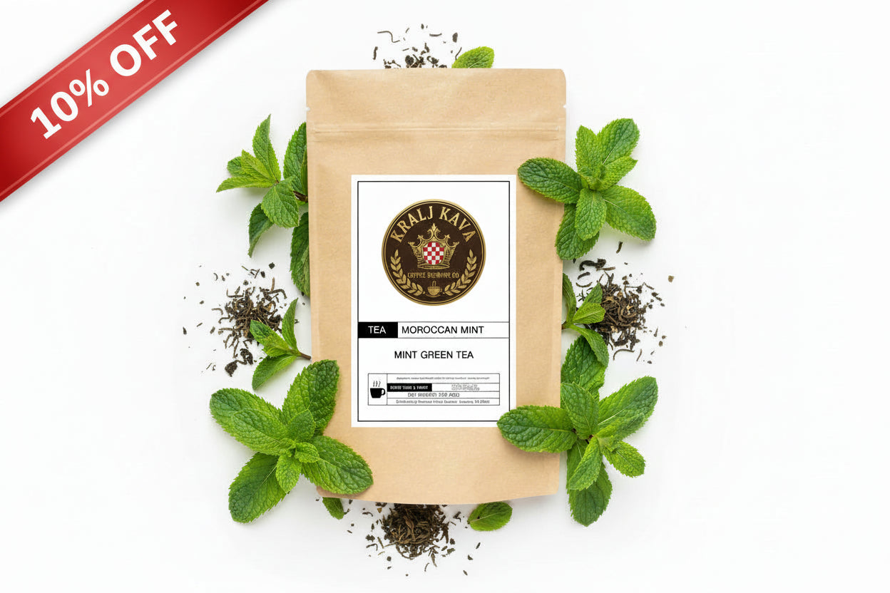 Kralj Kava Brewing Co Mint Green Loose Leaf Tea
