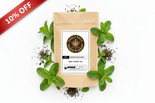 Kralj Kava Brewing Co Mint Green Loose Leaf Tea
