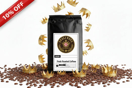 Kralj Kava Brewing Co coffee and 10% discount